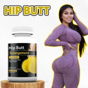 حبوب تكبير المؤخرة والورك Hip Butt Enlargement Gummies